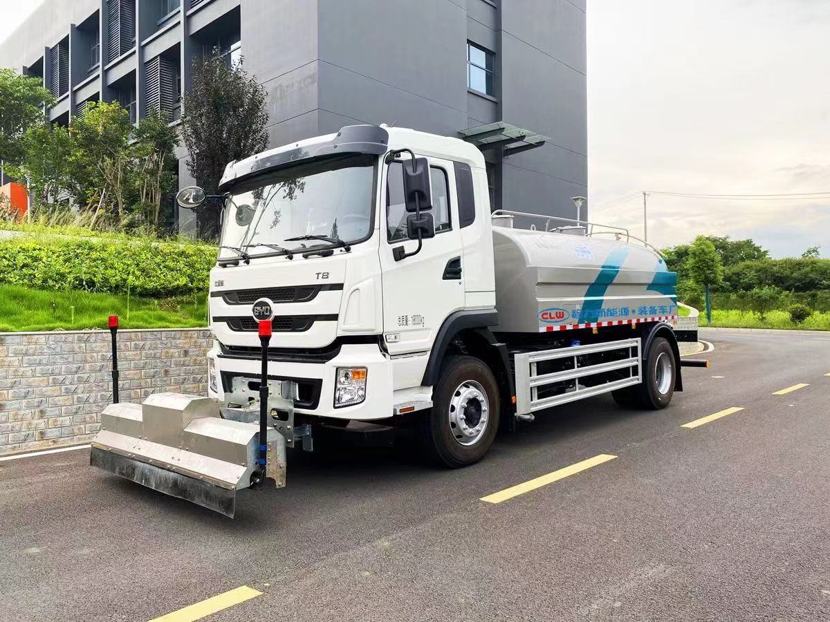 比亞迪T8純電動路面清洗車，清水箱容積10方，續航里程210KM
