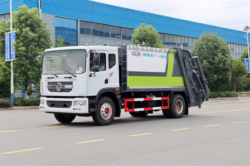 新品上市：單橋最大17方東風D9壓縮垃圾車已經廣泛使用
