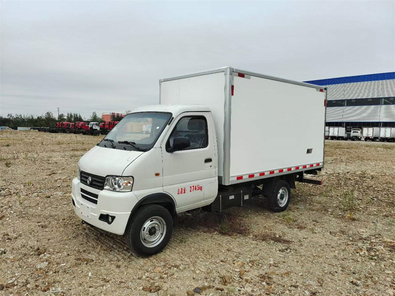 東風小霸王后單胎冷藏車(國六汽油機)