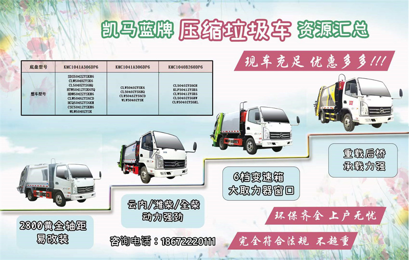 藍牌壓縮垃圾車現車充足優惠多多